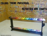 Colors theme preschool activities and crafts