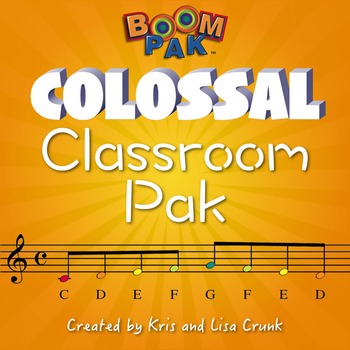 Preview of Colossal Classroom Pak - Music Education Bundle