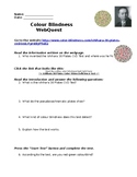 Colour Blindness WebQuest - Science - Light