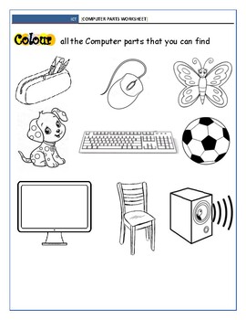 Free Kindergarten Computer Science Technology Homework Tpt