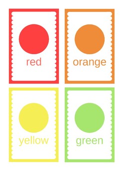 Flashcards: Colors • Teacha!