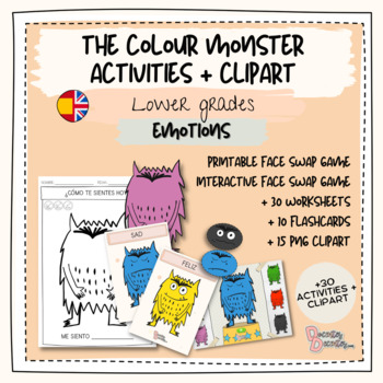 Preview of Colour Monster Bundle - Pack completo del Monstruo de colores (Eng/Esp)