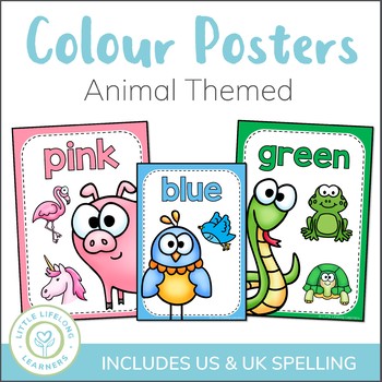 Preview of Colour Posters - Animal Themed