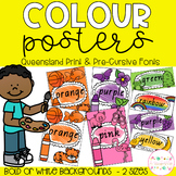 Colour Posters - Queensland Fonts