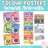 Colour Posters | Scandi Animals