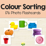 Colour Sorting Photo Flashcards