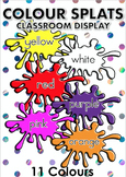 Colour Splats Classroom Colour Display