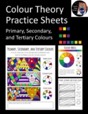 Colour Theory Art Worksheets #1- Primary, Secondary, and T