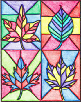 Elements of Design - Colour Theory Leaf Art by Angela Meli | TpT