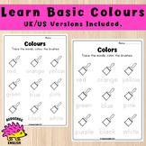 Learn Basic Colors Worksheet