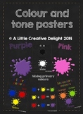 Colour and tone Posters