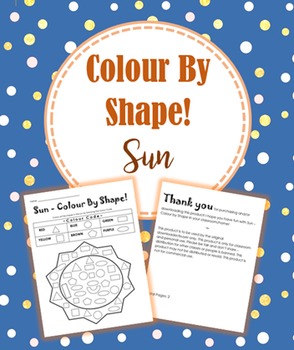 Preview of Colour by shape (Sun)