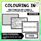 Colour in Rectangular Labels