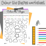 Colour the Shapes Worksheet