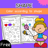 Colour the shape - Ssy Creative