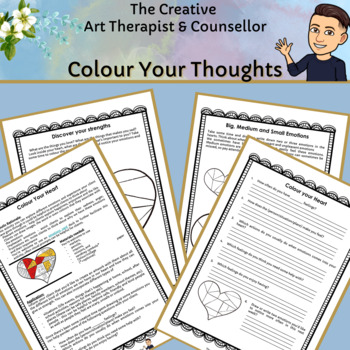 Preview of Colour your heart - Learn about your feelings