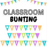 Colourful Classroom Bunting