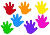 Colourful Kids Hands