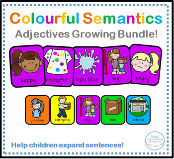 Preview of Colourful Semantics: Adjectives!