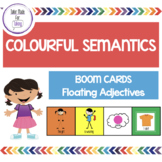 Colourful Semantics Boom Cards - Floating Adjectives - Tel