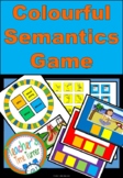 Colourful Semantics Game Activity for Speech Therapy