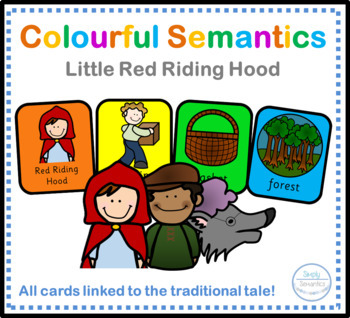Preview of Colourful Semantics: Little Red Riding Hood