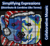 Colouring by Simplifying Expressions, Distribute and Combi
