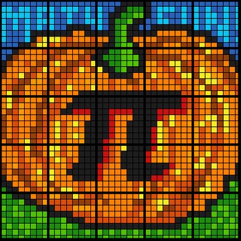 Preview of Colouring by Trigonometry, Pumpkin Pi (3 Version Bundle) 25-Sheet Math Mosaic