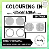 Colour in Circular Labels