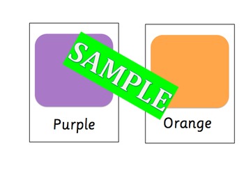 Preview of Colours Flashcards