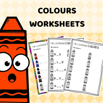 Preview of FREE Kindergarten and 1st grade colouring and tracing worksheets.