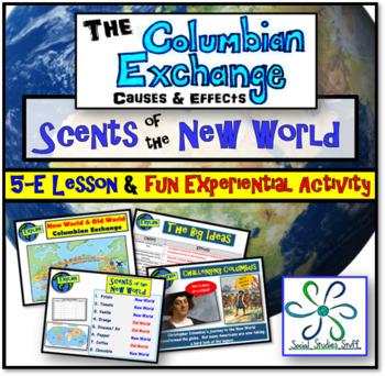 Preview of Columbian Exchange 5-E Lesson & Activities | Columbus, Colonization & Trade