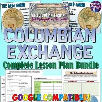 Preview of Columbian Exchange Interactive Lesson Bundle
