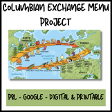 Columbian Exchange Menu Project