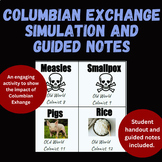 Columbian Exchange Simulation and Guided Notes