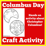 Christopher Columbus Day Craft Activity Worksheet Kinderga