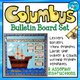 Columbus Day Bulletin Board Set + Writing Prompts - OCTOBER B.B.