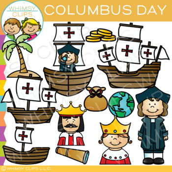 Preview of Christopher Columbus Clip Art