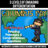 Columbus Day Differentiated Reading Passages & Questions