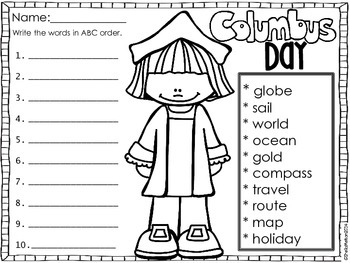 Free Printables For Columbus Day Design Corral