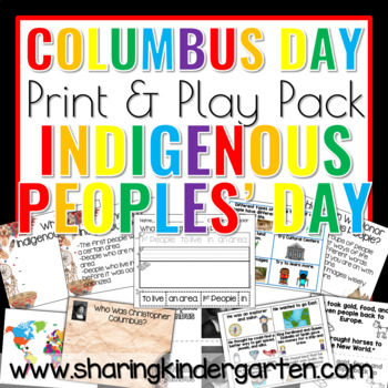 Preview of Columbus Day/ Indigenous Peoples' Day, National Holidays, Social Studies, Kinder