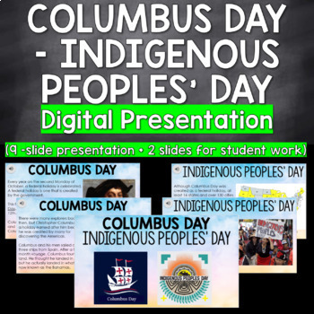 Preview of Columbus Day / Indigenous Peoples' Day Digital Lesson