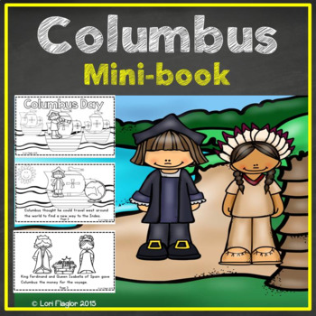 Preview of Columbus Day Minibook