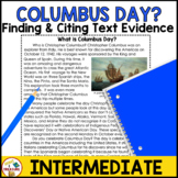 What is Columbus Day? Reading Activities | Finding and Cit