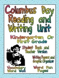 Columbus Day Reading and Writing Unit for Kindergarten or 