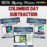 Columbus Day Subtraction Mystery Pictures Google Classroom