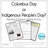 Columbus vs. Indigenous People's Day: Reading, Summary, Op