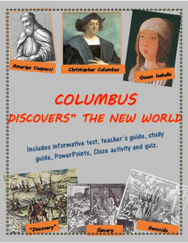 Preview of Columbus "Discovers" the New World - the good, the bad, and the very ugly