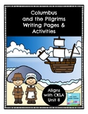 Columbus & The Pilgrims Writing Journal Pages and Activiti