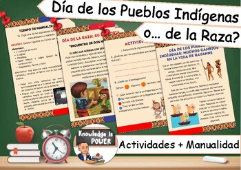 Preview of Columbus or Indigenous Peoples Day? | Un Continente Lleno de Historia | Spanish